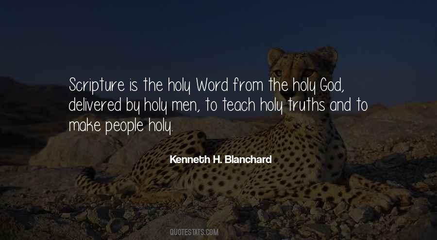 Kenneth H Blanchard Quotes #458405