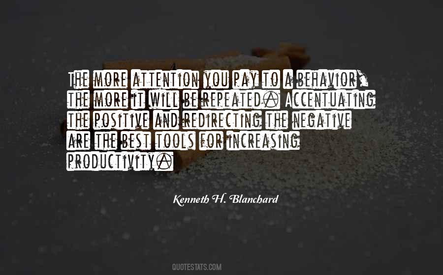 Kenneth H Blanchard Quotes #613115