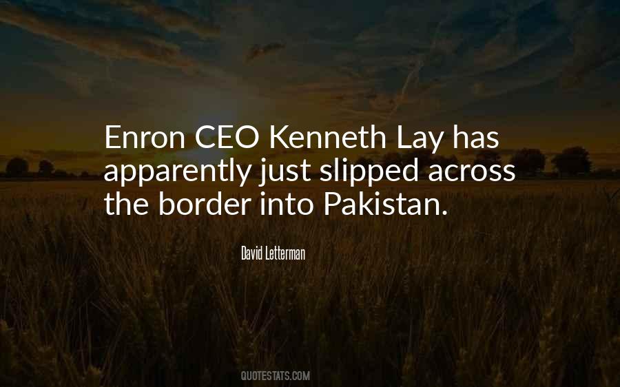 Kenneth Lay Quotes #1278231