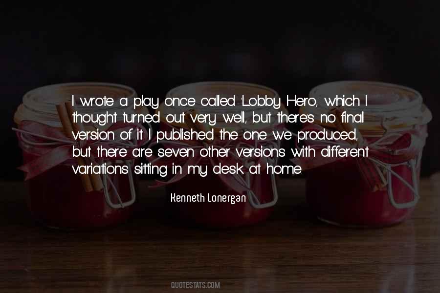 Kenneth Lonergan Quotes #1087442