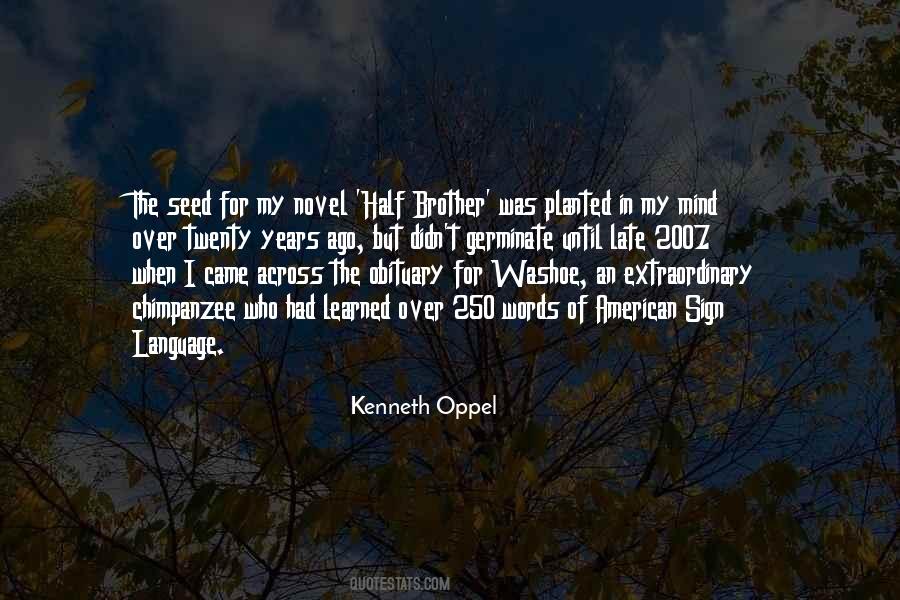 Kenneth Oppel Quotes #1734635