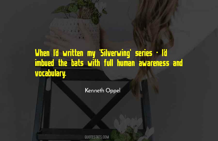 Kenneth Oppel Quotes #405398