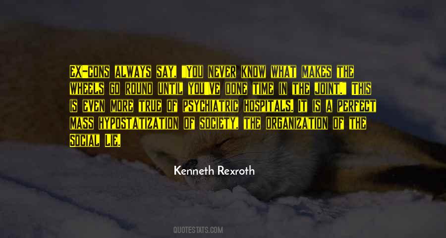 Kenneth Rexroth Quotes #1798101