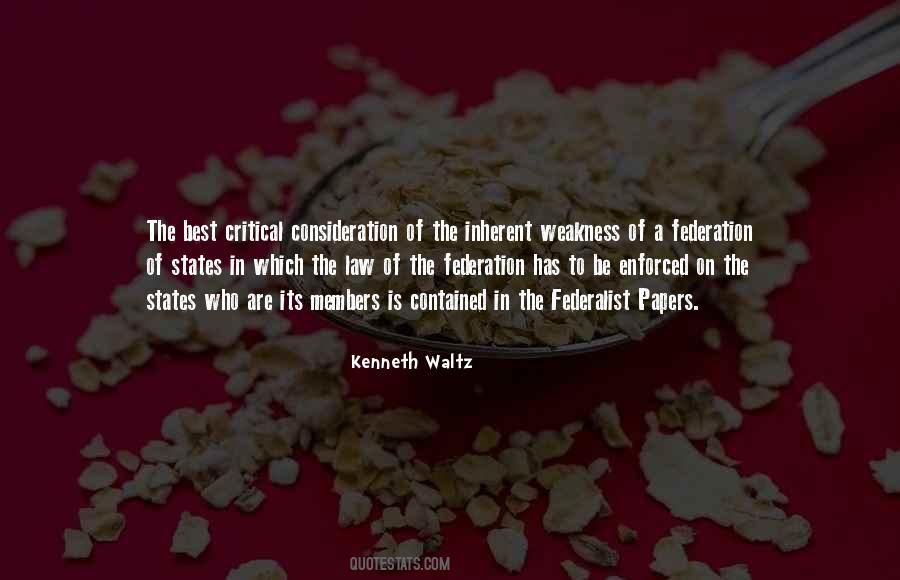 Kenneth Waltz Quotes #1088905