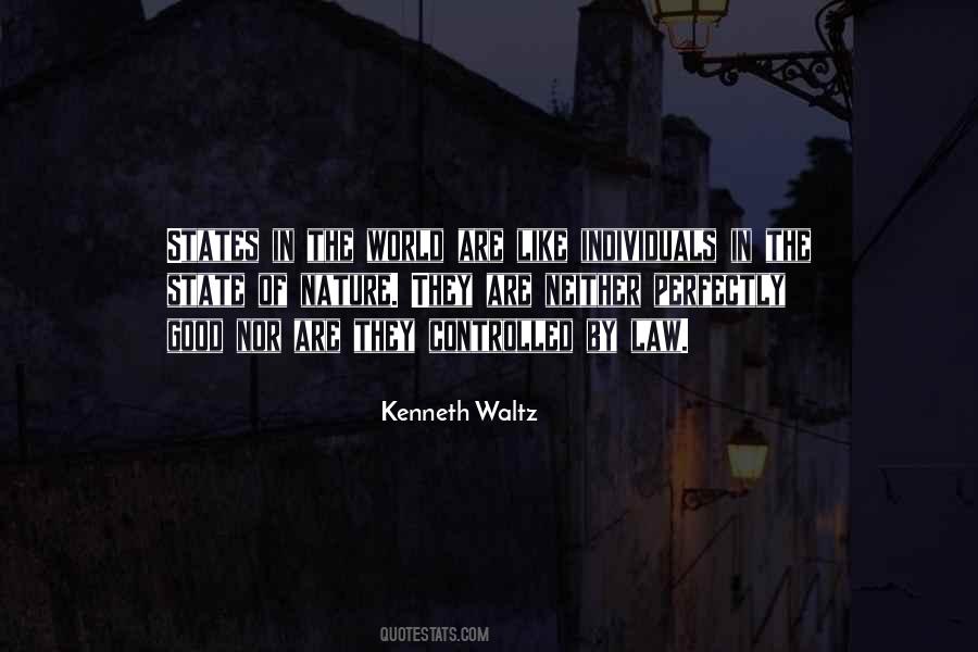 Kenneth Waltz Quotes #13403