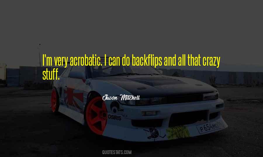 Quotes About Backflips #18909