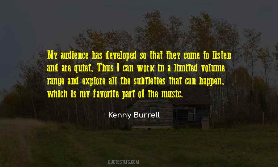 Kenny Burrell Quotes #983994