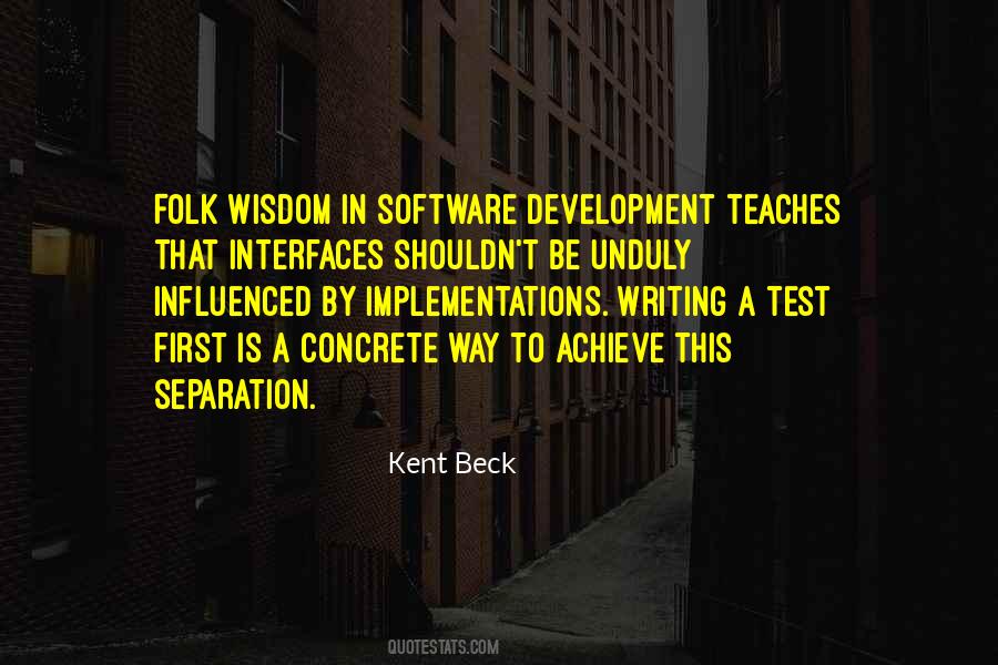 Kent Beck Quotes #576294