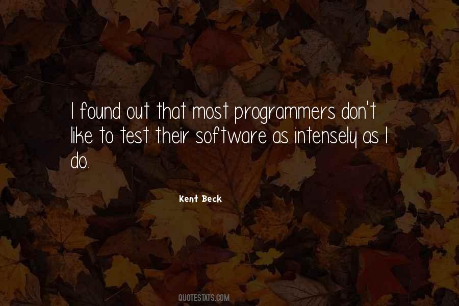 Kent Beck Quotes #624069