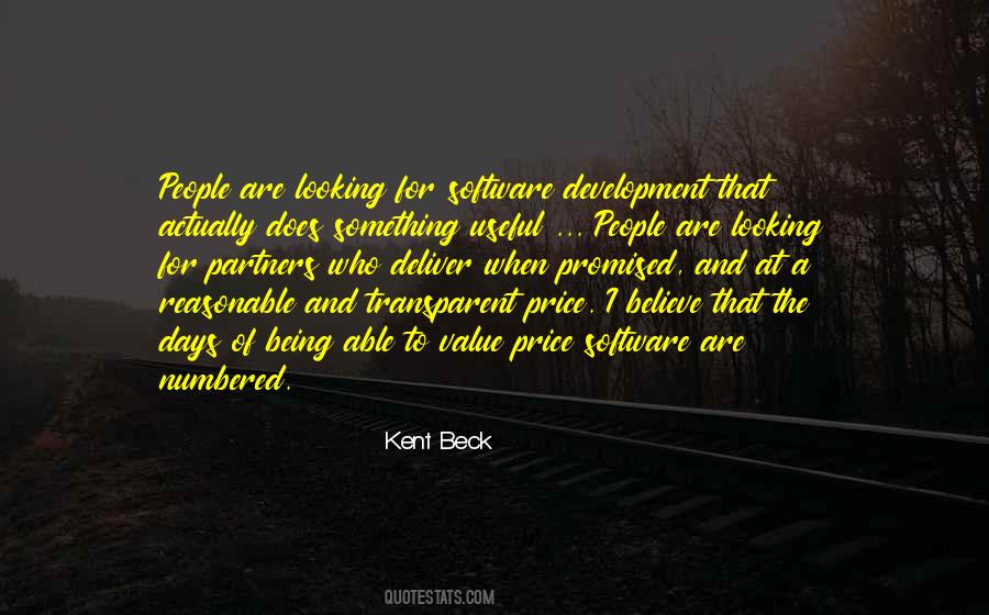 Kent Beck Quotes #979262