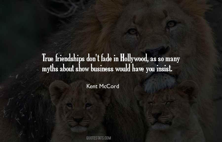 Kent Mccord Quotes #1323732