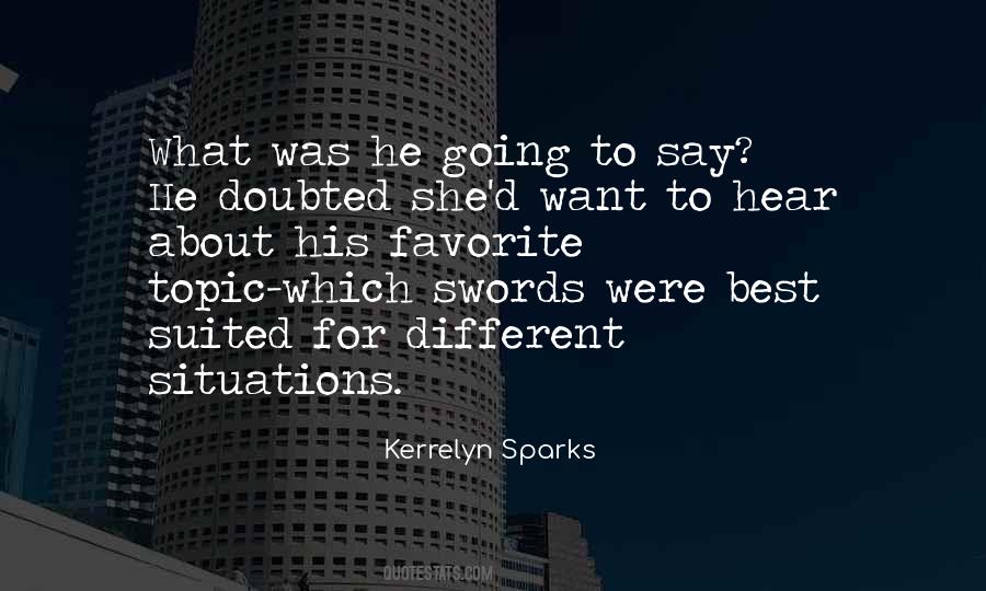 Kerrelyn Sparks Quotes #967556