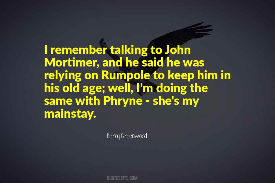 Kerry Greenwood Quote: “She dropped on his chest with both knees and  vengefully banged his head on the floor, once to knock him out and twice  be”