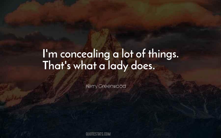 Kerry Greenwood Quotes #1567787