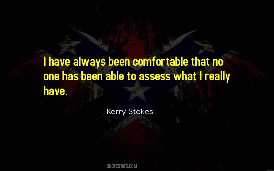 Kerry Stokes Quotes #1225942