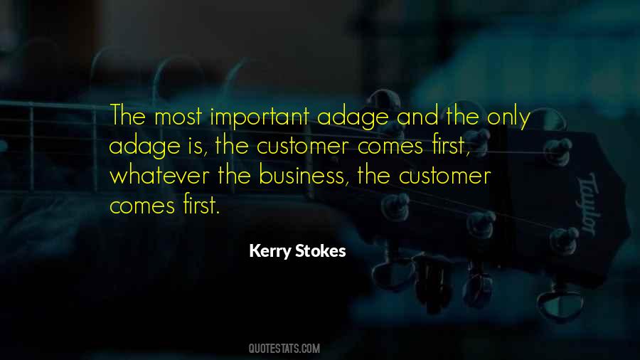 Kerry Stokes Quotes #745934