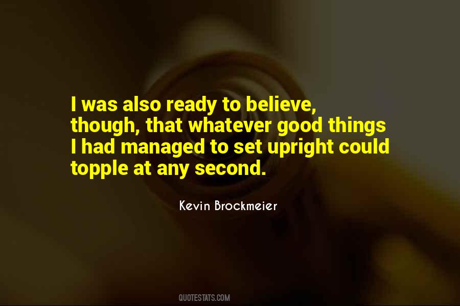 Kevin Brockmeier Quotes #1495861