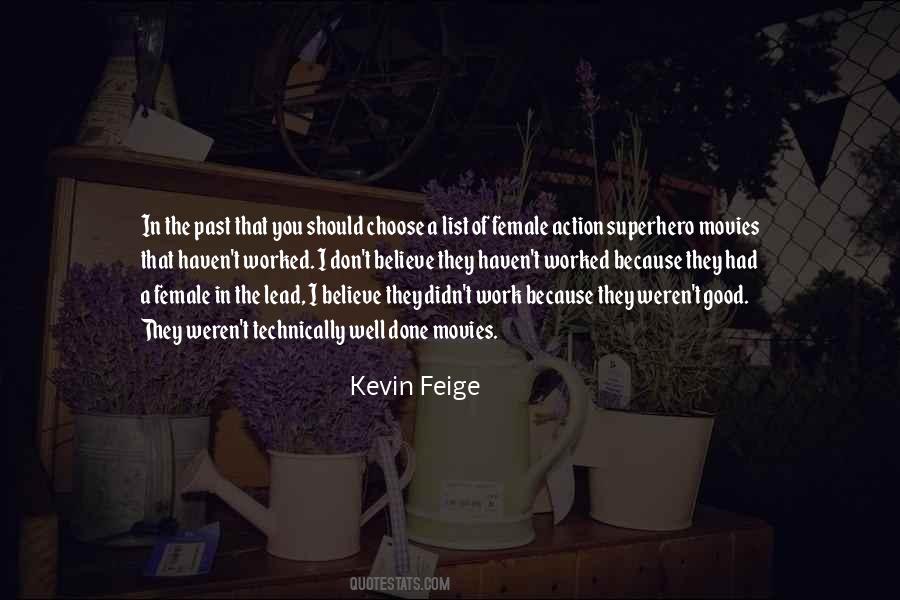 Kevin Feige Quotes #248812