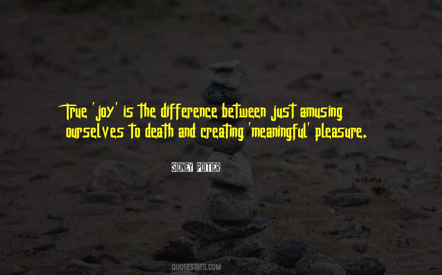 Quotes About Meaningful Death #1482760