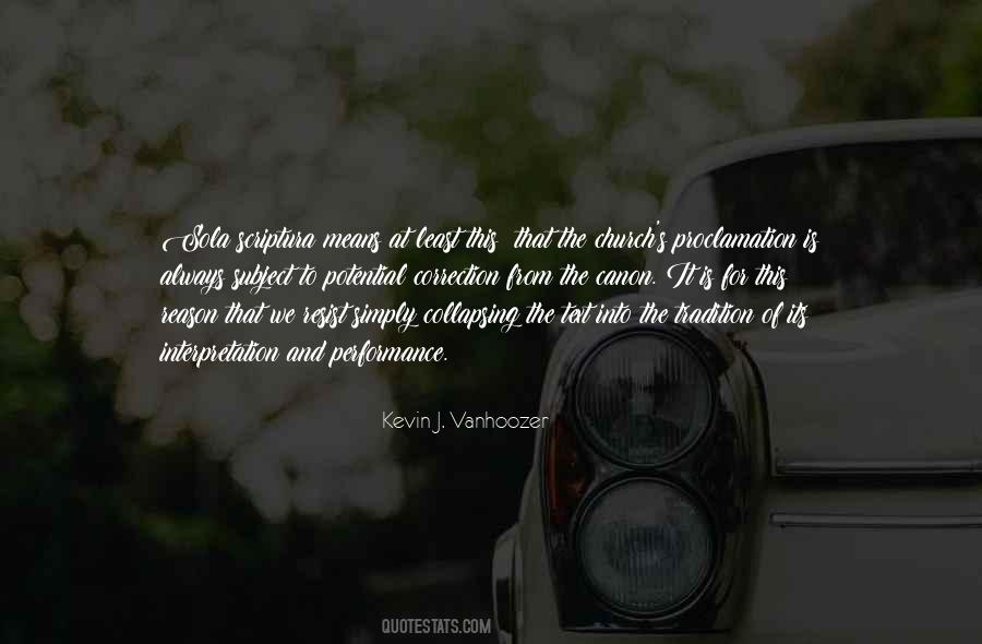 Kevin Vanhoozer Quotes #1332111