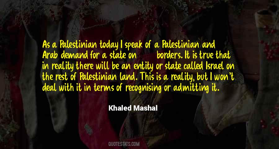 Khaled Mashal Quotes #276656