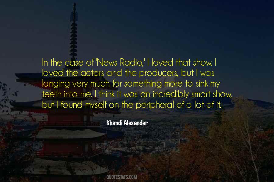 Khandi Alexander Quotes #663471