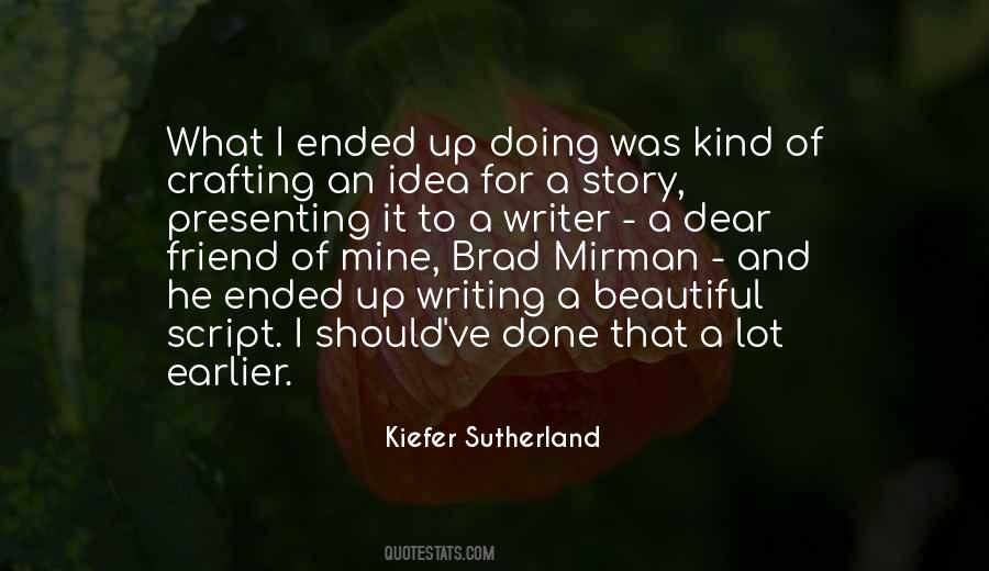 Kiefer Sutherland Quotes #354488