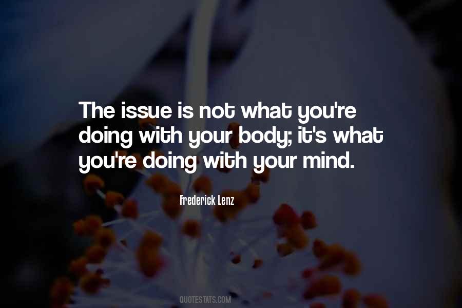 Quotes About Body Issues #911124