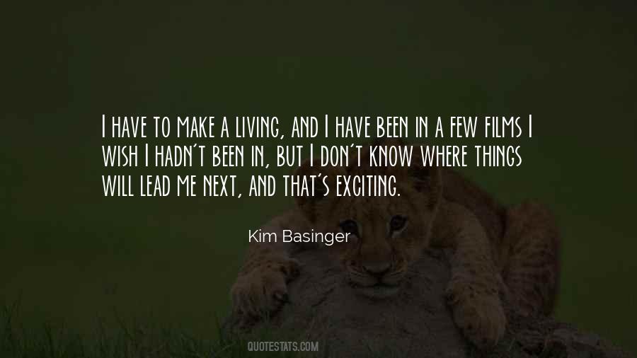 Kim Basinger Quotes #800685