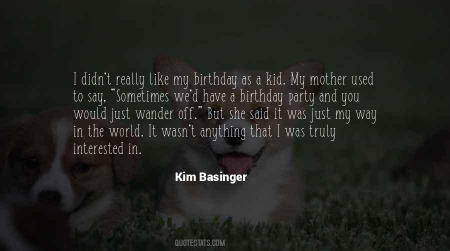 Kim Basinger Quotes #954531