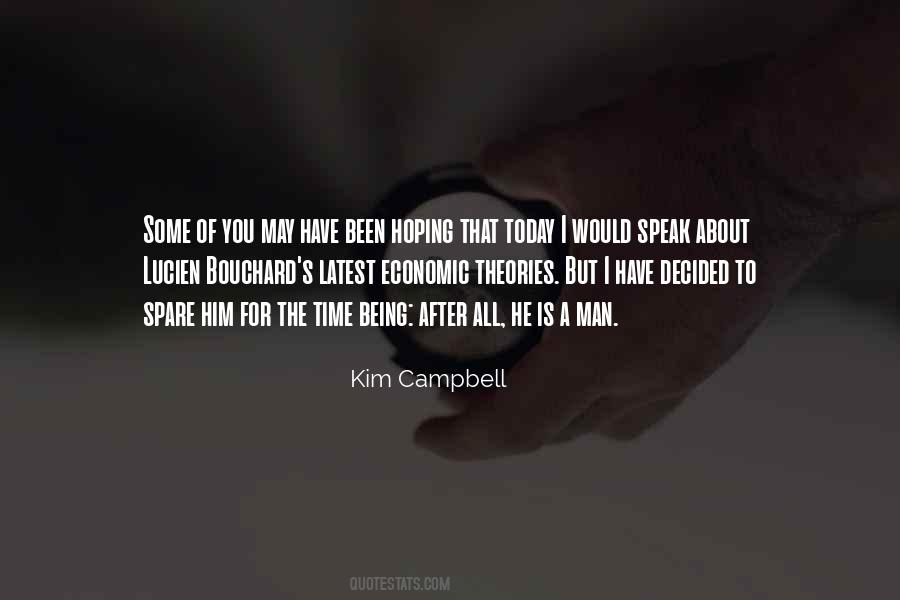 Kim Campbell Quotes #1070919
