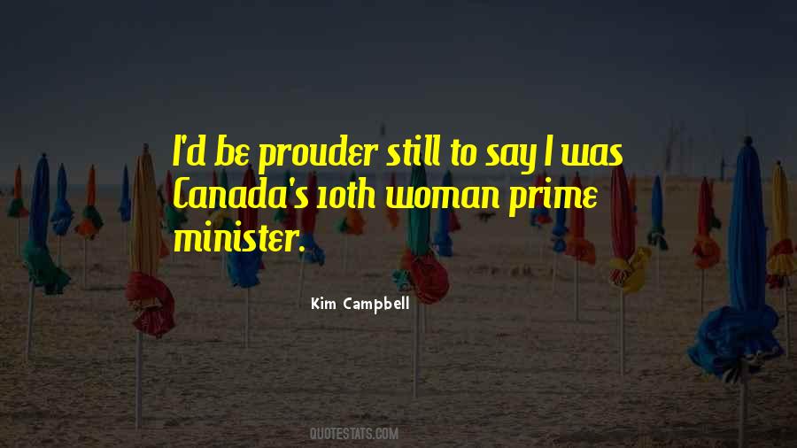 Kim Campbell Quotes #1289160