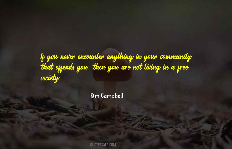 Kim Campbell Quotes #1724068