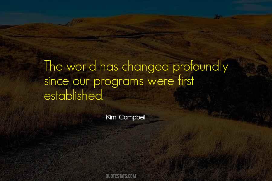 Kim Campbell Quotes #662860