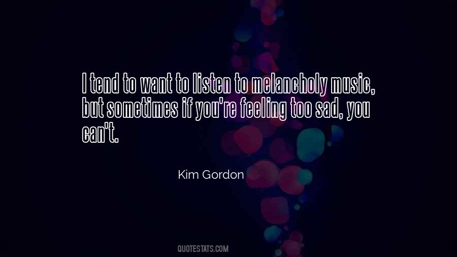 Kim Gordon Quotes #135357