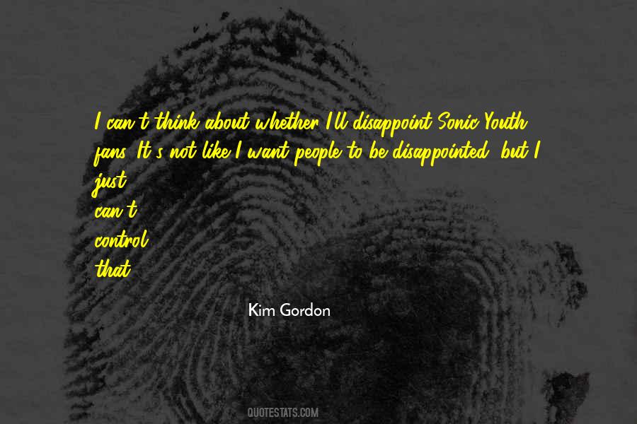 Kim Gordon Quotes #331488