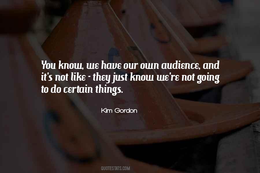 Kim Gordon Quotes #863269