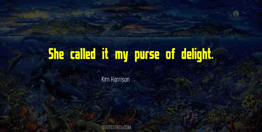 Kim Harrison Quotes #227486