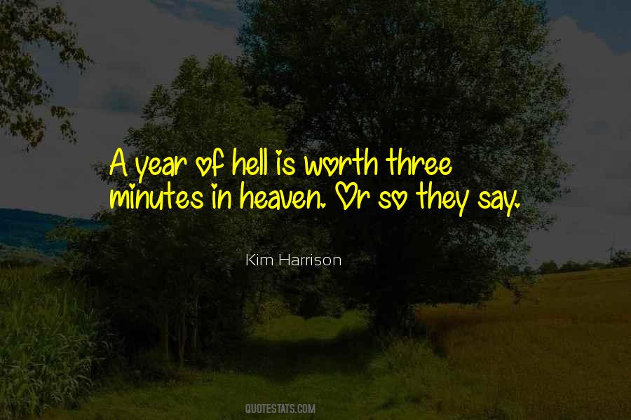 Kim Harrison Quotes #241128