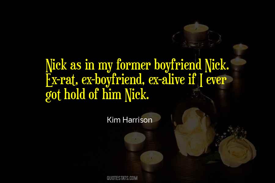 Kim Harrison Quotes #248804