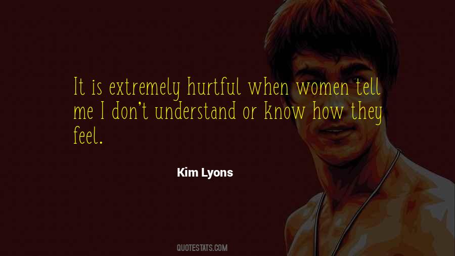 Kim Lyons Quotes #905392