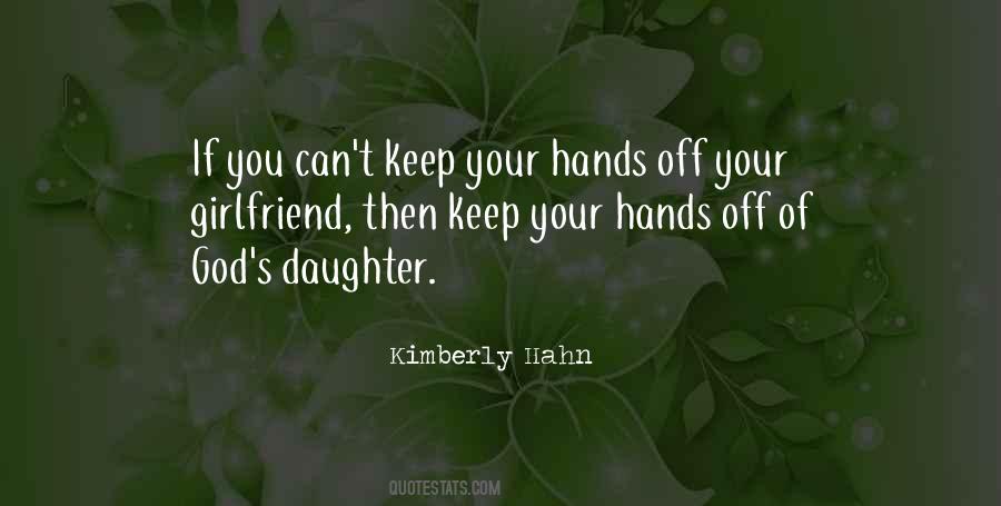Kimberly Hahn Quotes #1151918