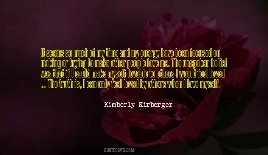 Kimberly Kirberger Quotes #1343371