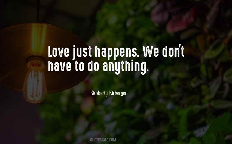 Kimberly Kirberger Quotes #572894