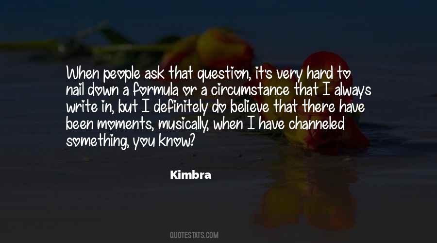 Kimbra Quotes #42909