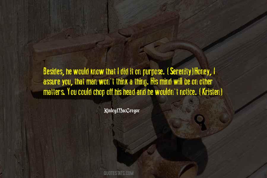 Kinley Macgregor Quotes #1208038