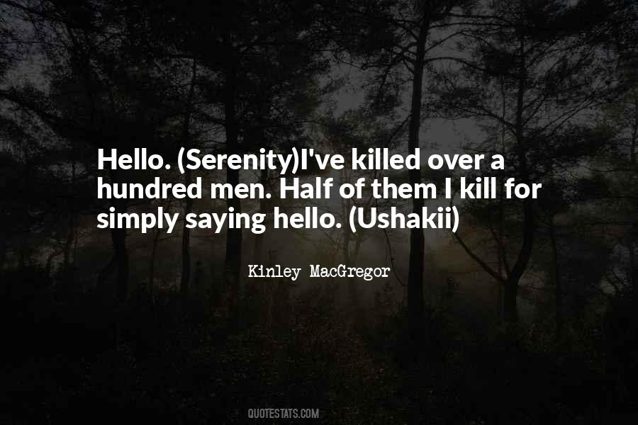 Kinley Macgregor Quotes #454695