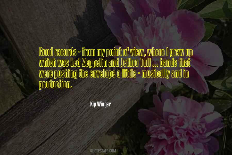 Kip Winger Quotes #216556