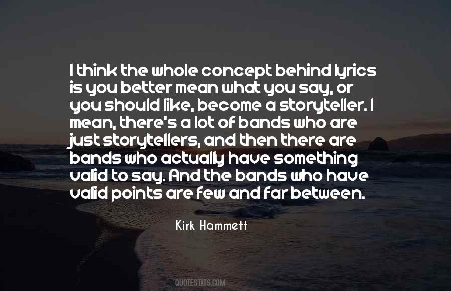 Kirk Hammett Quotes #1039905