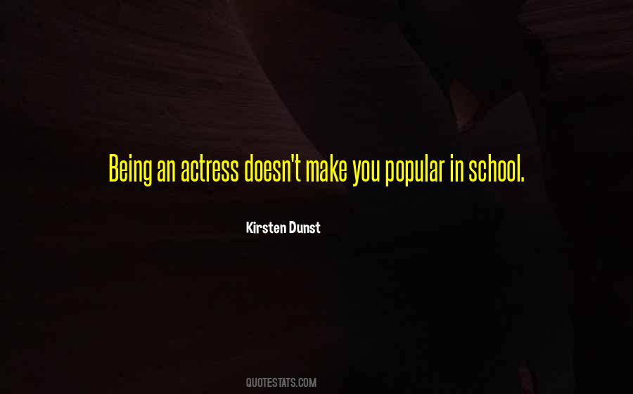 Kirsten Dunst Quotes #1171178